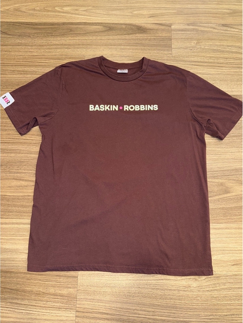 Baskin Robbins Shortsleeve Tshirt Brown “Be Bolder” XL #BR4560